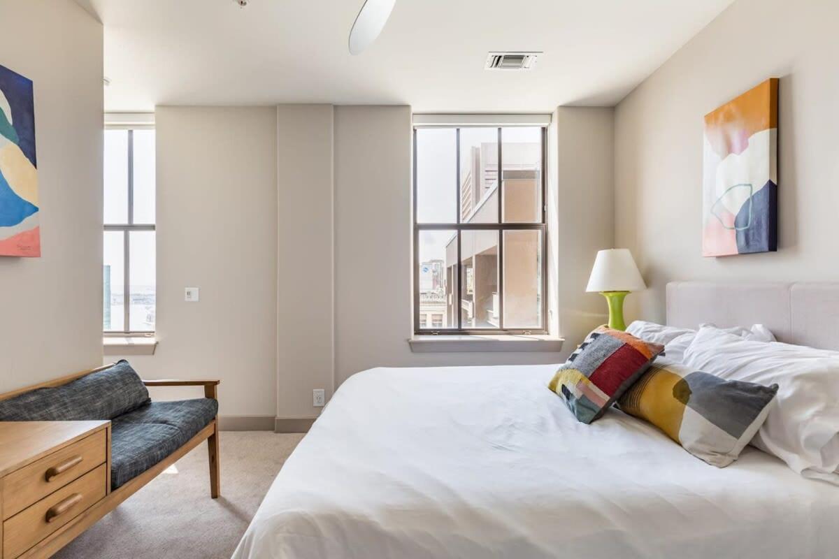 2Br Luxury Apartment With Rooftop Deck & Pool Baltimore Bagian luar foto