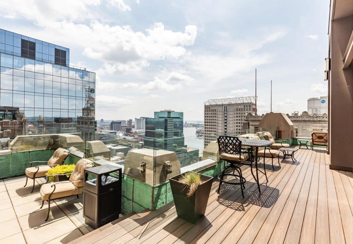 2Br Luxury Apartment With Rooftop Deck & Pool Baltimore Bagian luar foto