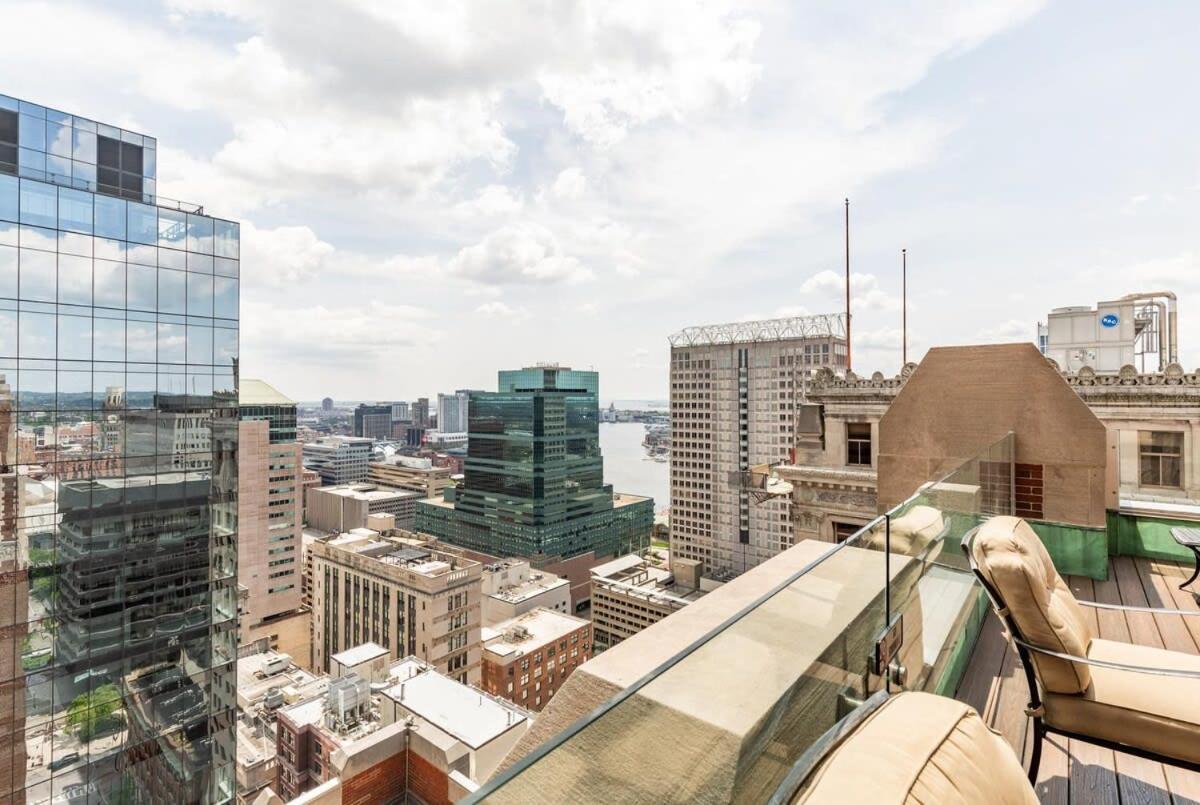 2Br Luxury Apartment With Rooftop Deck & Pool Baltimore Bagian luar foto